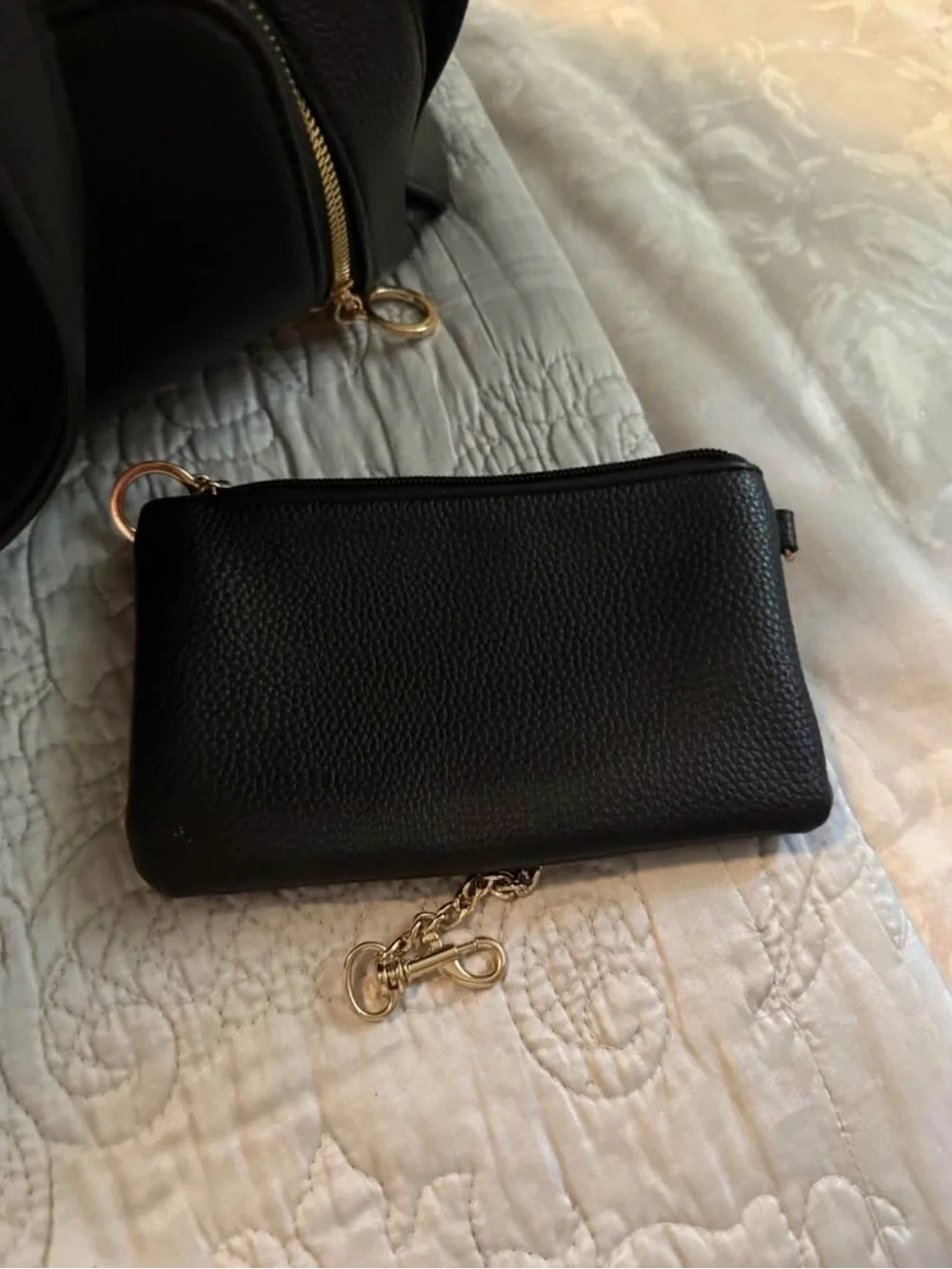 Madison Puffer Tote - Black